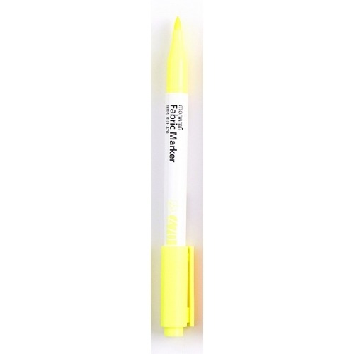 모나미 패브릭마카 (형광 F-레몬) 원단 천 염색펜