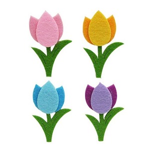 ()U 4000 투울립(펠트) 튤립 봄 꽃 환경펠트 봄꽃