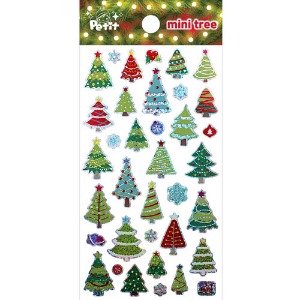 쁘띠 DA5477 mini tree 트리 겨울 크리스마스 스티커